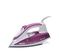 Ariete 6215 Steam Iron - Plancha de Vapor Profesional, 2000W, Suela de Acero Inoxidable, Sistema Autolimpieza, Vapor Vertical y Golpe de Vapor Extra
