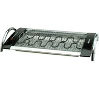 Ariete 732 Churrasco Grill, Barbacoa Eléctrica, 2000 W, Doble Parrilla En Gris