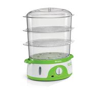 Ariete 911 Vaporera 800 Watts 3CESTELLI / 9LITRI Blanco/Verde