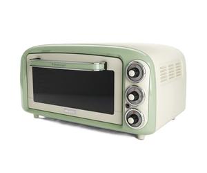Ariete 979/04< Horno, 1380 W, 18 litros, Acero Inoxidable, verde/blanco