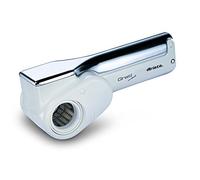 Ariete 0044/20 cortador de verduras en espiral o rallador eléctrico Acero inoxidable, Blanco
