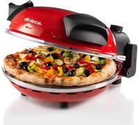 Ariete Horno Pizza 0909/10 2 Placas 1200W 5 Niveles De Cocción 400° Rojo
