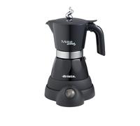 Ariete Moka Aroma Cafetera Eléctrica 4 Tazas 400W Negro