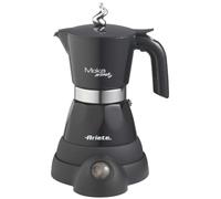 Ariete Moka Aroma Cafetera Eléctrica 4 Tazas 400W Negro
