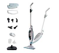 Ariete Steam Mop Foldable 4175 - Escoba de vapor (1500 W), color blanco y azul