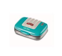 Ariete Gofrera Party Time 1973/01 – Placa antiadherente, 700 W, recogecable, azul