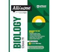 Arihant All in One Biology Class 11 for CBSE Exams 2025-26 as per latest syllabus Simplified Theory, In Text & Chapter Exercises, All Types of Exam ... Case Based, Sample Question Papers, Mind Maps