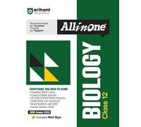 Arihant All in One Biology Class 12 for CBSE Exams 2025-26 Simplified Theory, Topicwise Illustrations & Practice Questions, All Types of Exam Pattern ... Upto 2025, Mind Maps, & Project Work