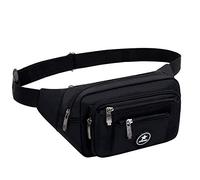 Ariineer - Bolsas Impermeables para Hombre, Mujer, Deporte, Correr, Mochilas de Senderismo, Bolsas de Deporte, Bicicleta, Estuches para Cuchillos y Herramientas de Senderismo, Color Negro