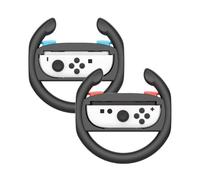 AriKroii 2025 2 Packs Steering Wheels for Nintendo Switch 2 Joy-Con Controller, Racing Wheels Compatible with Mario Kart World,Mariokart Switch Steering Wheel Joycon Controller Attachment Accessories