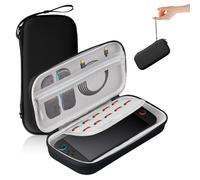 AriKroii Funda Compatible con Nintendo Switch 2, Bolsa de Transporte Portátil con 10 Cartuchos de Juego, Funda Protector para Consola 2025 Switch 2 Accesorios