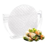 Arilaca Cuenco de agua de papel de arroz, rollo de primavera, cuenco de agua, máquina para hacer rollos de primavera, calentador de rollos de primavera para camarones, rollos de primavera