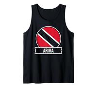 Arima - Bandera de las ciudades e islas de Trinidad y Tobago Camiseta sin Mangas