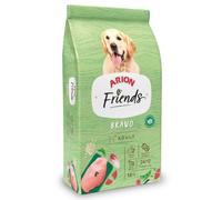 Arion Friends Bravo. Pienso Completo para el Mantenimiento de Perros Adultos. Pienso con Pollo y arroz (14kg)