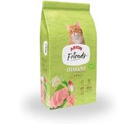 Arion Friends Cat Sterilized - Alimento seco para Gatos esterilizados 2 kg - Control Peso, Pavo como única proteína Animal, con Aceite de salmón y taurina