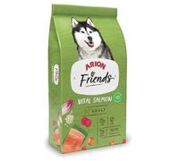 Arion Friends Vital Salmon. Alimento Completo para el Mantenimiento de Perros Adultos. Pienso con Salmon y arroz (3kg)
