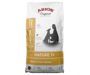 ARION Original Mature 7+ Senior Medium & Large Pienso Pollo 12 kg