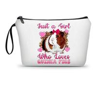 ARIOSEY Accesorios de conejillo de indias, regalos para niñas preadolescentes, regalos de cumpleaños para adolescentes, bolsa de viaje para maquillaje cosmético, maquillaje de conejillo de indias,