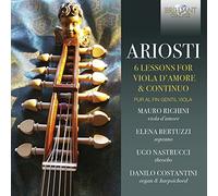Ariosti – 6 Lessons for Viola d'amore & continuo – Edel