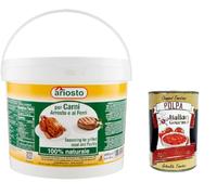 Ariosto Per Carni Arrosto o ai Ferri para carne asada o asada 2500 gr + Polpa italiana Gourmet 400 g