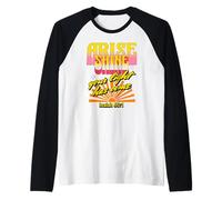 Arise Shine Your Light Has Come Isaías 60:1 Retro 1970 Camiseta Manga Raglan