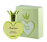 Aristea Beauty Queen - Perfume para mujer, aroma de pera, azahar, vainilla, jazmín y pachuli, perfume para mujer, tamaño de viaje, para cabello y cuerpo, larga duración, 40 ml
