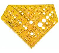 Aristo AH5051- Plantilla de símbolos eléctricos