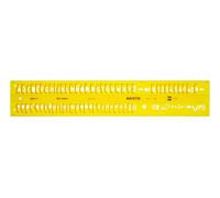 Aristo AH5301/7 Lettering Stencil ISO 3098-1