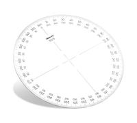 Aristo AR1512/5 - Transportador de ángulos circular (360°)