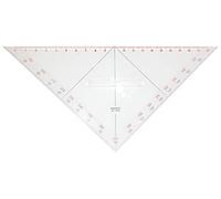 Aristo AR1556/3 - Escuadra (Plexiglas, 22,5 mm), transparente