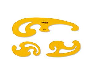 Aristo ar5039 Burm Ester Juego, 3 Curvas