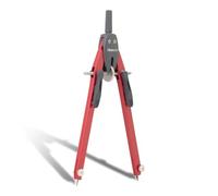 Aristo AR552812-20 BTS Brújula de ajuste rápido (círculos de hasta 340 mm de diámetro, zinc fundido, 2 minas de repuesto y aguja de repuesto) Lava