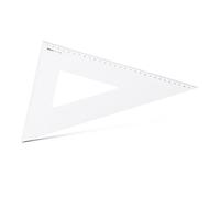 Aristo AR6031 - Cartabón de 60º de plexiglás (360 mm, transparente)