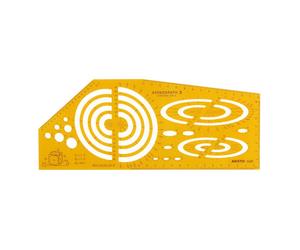 Aristo axonógrafo II Plantilla de dibujo