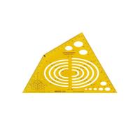 Aristo AR5088 - Plantilla para perspectiva axonométrica