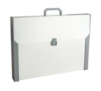 Aristo Studio Case - Maletín de plástico para tablero de dibujo A3, color beige y gris