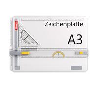 AR 7033 - Placa de dibujo a3 incl. Triángulo de caracteres rá