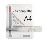 Aristo Geo-Board - Tablero de dibujo A4 de plástico resistente, color blanco