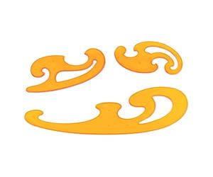 Aristo set plantillas burmester | 3 unidades