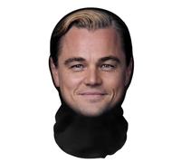 Aristo Solutions Máscara de cara completa con impresión 3D de Leonardo DiCaprio, transpirable, ligera y cómoda, ideal para cosplay, fiestas, Halloween, karnveal y eventos MI