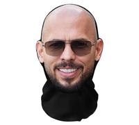 Aristo Solutions - Máscara de cara completa con impresión 3D realista de Andrew Tate, Top G, transpirable, ligera y cómoda, ideal para cosplay, fiestas, Halloween, carnaval y eventos