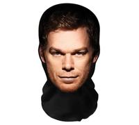 Aristo Solutions Máscara de cara completa con impresión 3D realista de Dexter, transpirable, ligera y cómoda, ideal para cosplay, fiestas, Halloween, karnveal y eventos Morgan