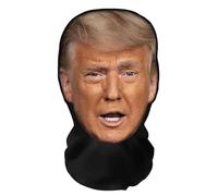 Aristo Solutions - Máscara de cara completa de Donald Trump con impresión 3D realista, transpirable, ligera y cómoda, ideal para cosplay, fiestas, Halloween, carnaval y eventos, Mr President