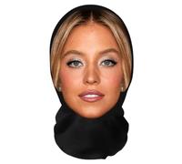 Aristo Solutions Máscara de cara completa de impresión 3D realista de Sydney Sweeney - Respirable, ligera y cómoda, ideal para cosplay, fiestas, Halloween, carnaval y eventos