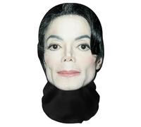 Aristo Solutions - Máscara de cara completa de Michael Jackson, con impresión 3D realista, transpirable, ligera y cómoda, ideal para cosplay, fiestas, Halloween, carnaval y eventos, King of Pop