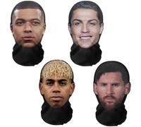 Aristo Solutions Máscaras de cara completa realistas en paquetes transpirables, ligeras y cómodas: ideales para cosplay, fiestas, Halloween, Carnaval y eventos