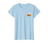 Aristogatos Marie gato en la cesta Camiseta, Mujer, Azul Bebé, S