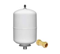 Ariston 406801 Kit A Buque DE EXPANSIÓN DE 2L Y VÁLVULA NO Retorno, Blanco, 12.5 cm x 12.5 cm x 23.7 cm