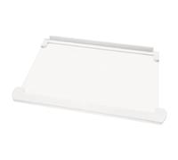 Ariston Estante de cristal con perfiles | Dimensiones: 434 x 292 x 4 | Repuesto original para frigoríficos Indesit Hotpoint |