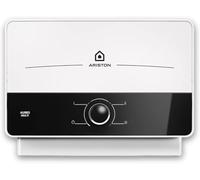 Ariston Aures SM - Termo Eléctrico Vertical Instantáneo, Calentador de Agua Eléctrico Tamaño Reducido, Servicio Post-Venta Solo Disponible en España Rango F)